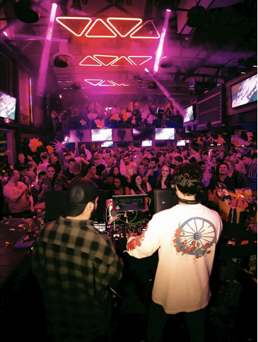 A packed live event inside Barstool Scottsdale